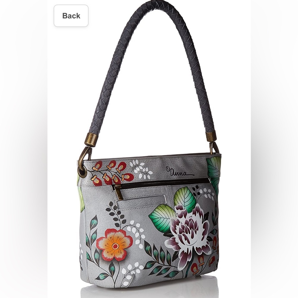 Anuschka Leather Hobo Bag